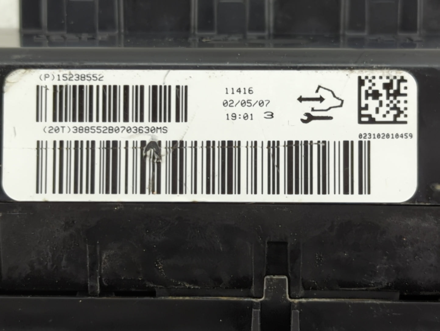 2007-2009 Chevrolet Silverado 1500 Climate Control Module Temperature AC/Heater Replacement P/N:15238552 Fits Fits 2007 2008