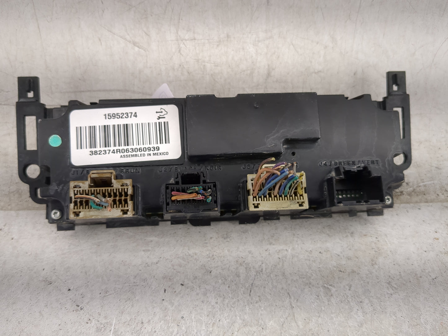2007-2009 Chevrolet Silverado 1500 Climate Control Module Temperature AC/Heater Replacement P/N:15952374 Fits Fits 2007 2008