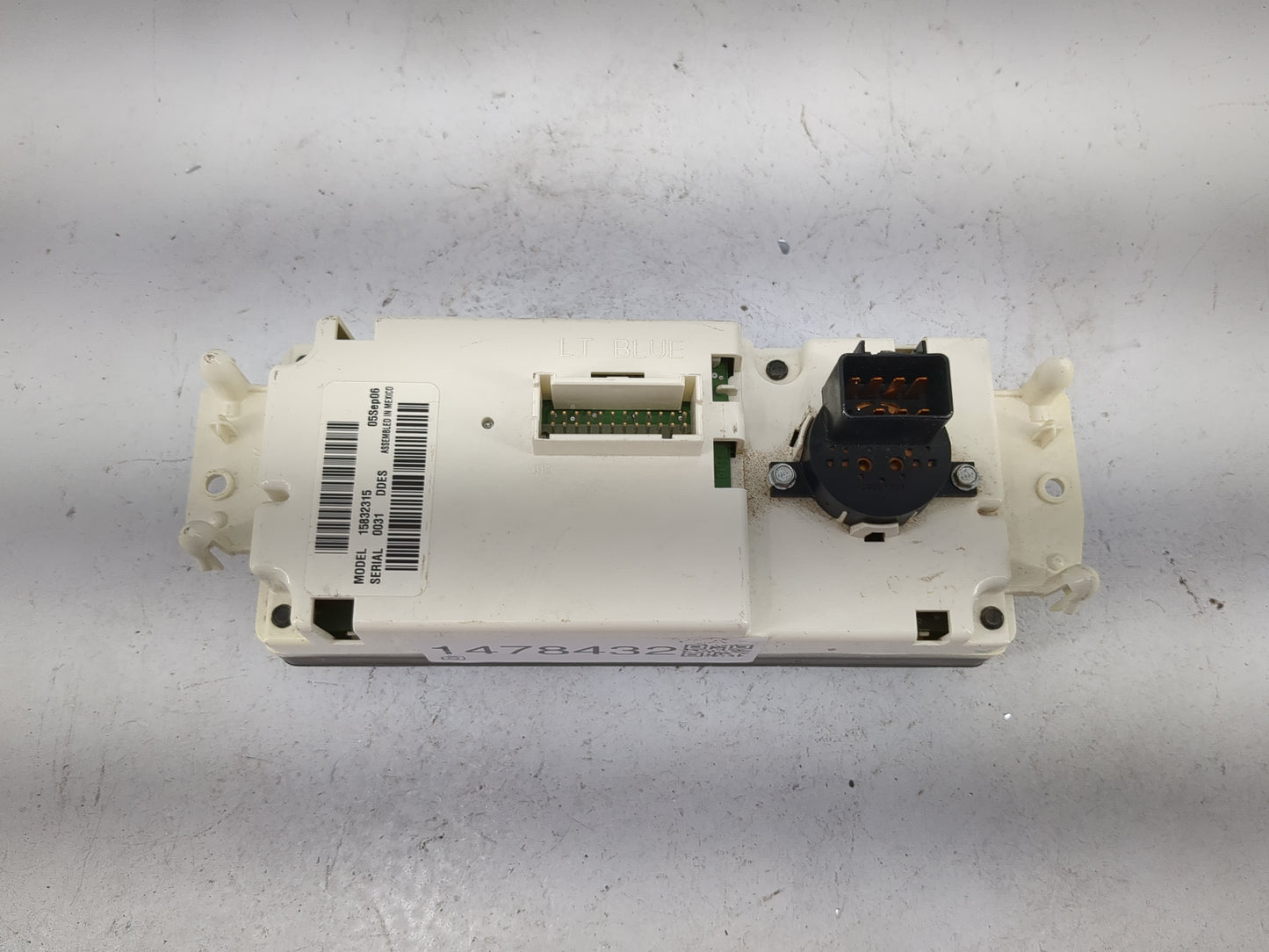 2005-2007 Chevrolet Silverado 1500 Climate Control Module Temperature AC/Heater Replacement P/N:15832315 Fits Fits 2005 2006