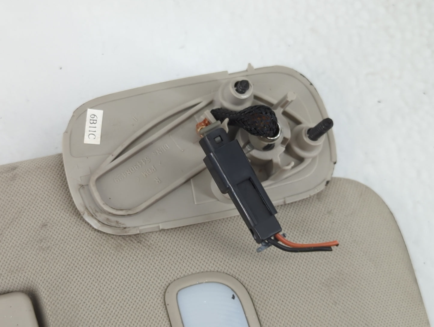 2007-2013 Chevrolet Silverado 1500 Sun Visor Shade Replacement Passenger Right Mirror Fits OEM Used Auto Parts - Oemusedauto