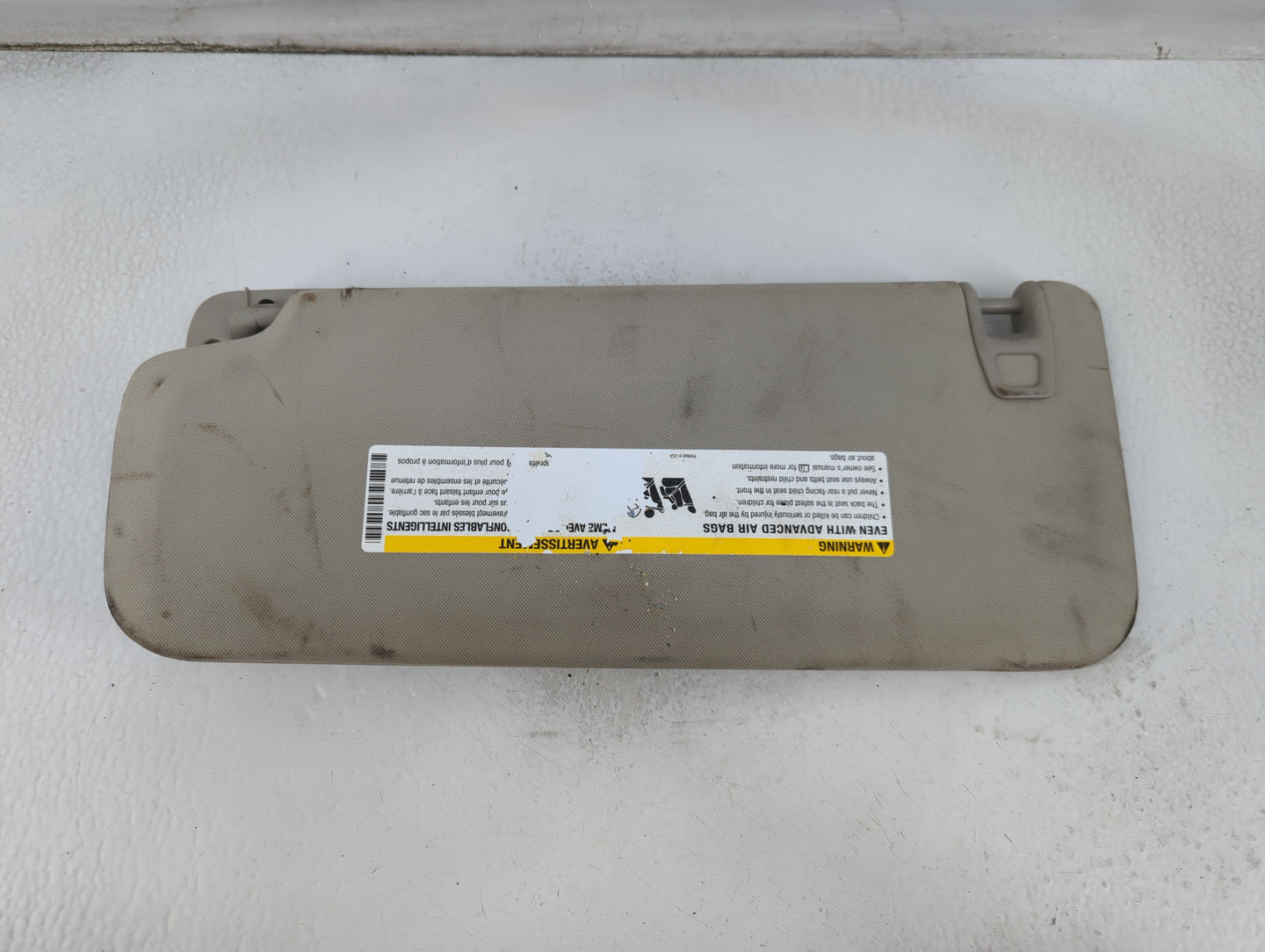 2007-2013 Chevrolet Silverado 1500 Sun Visor Shade Replacement Passenger Right Mirror Fits OEM Used Auto Parts - Oemusedauto