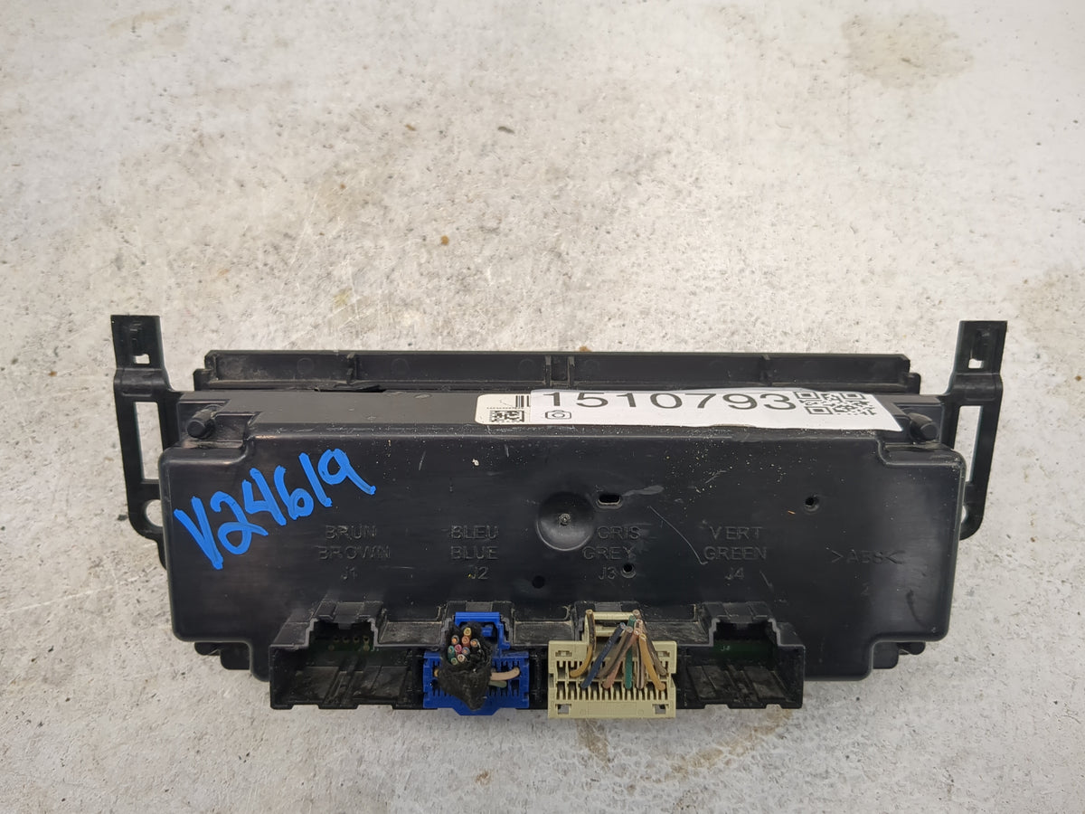 2007-2009 Chevrolet Silverado 2500 Climate Control Module Temperature AC/Heater Replacement P/N:15932379 Fits Fits 2007 2008