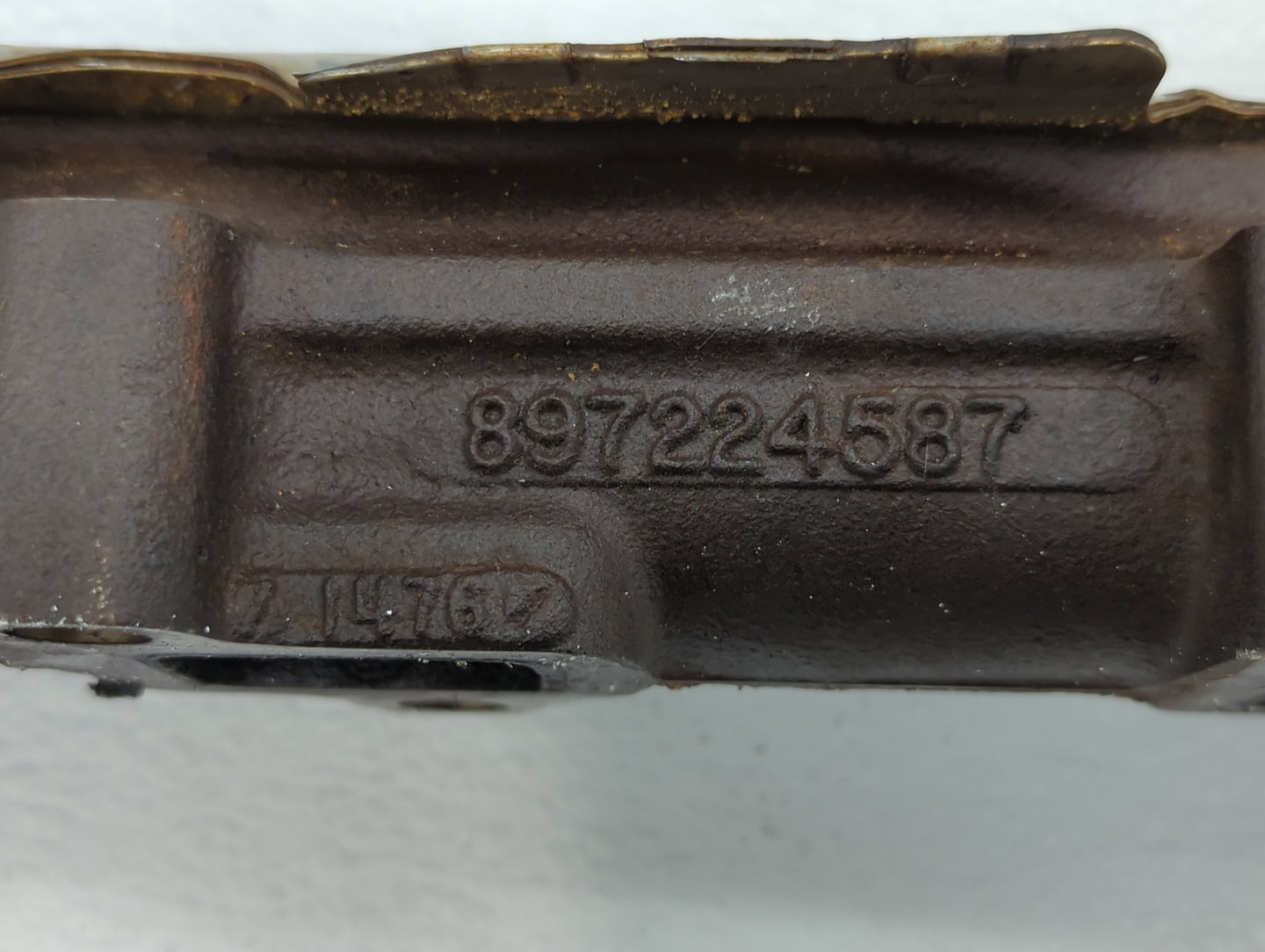 2001 Silverado 2500 Turbocharger Exhaust Manifold With Turbo Charger - Oemusedautoparts1.com