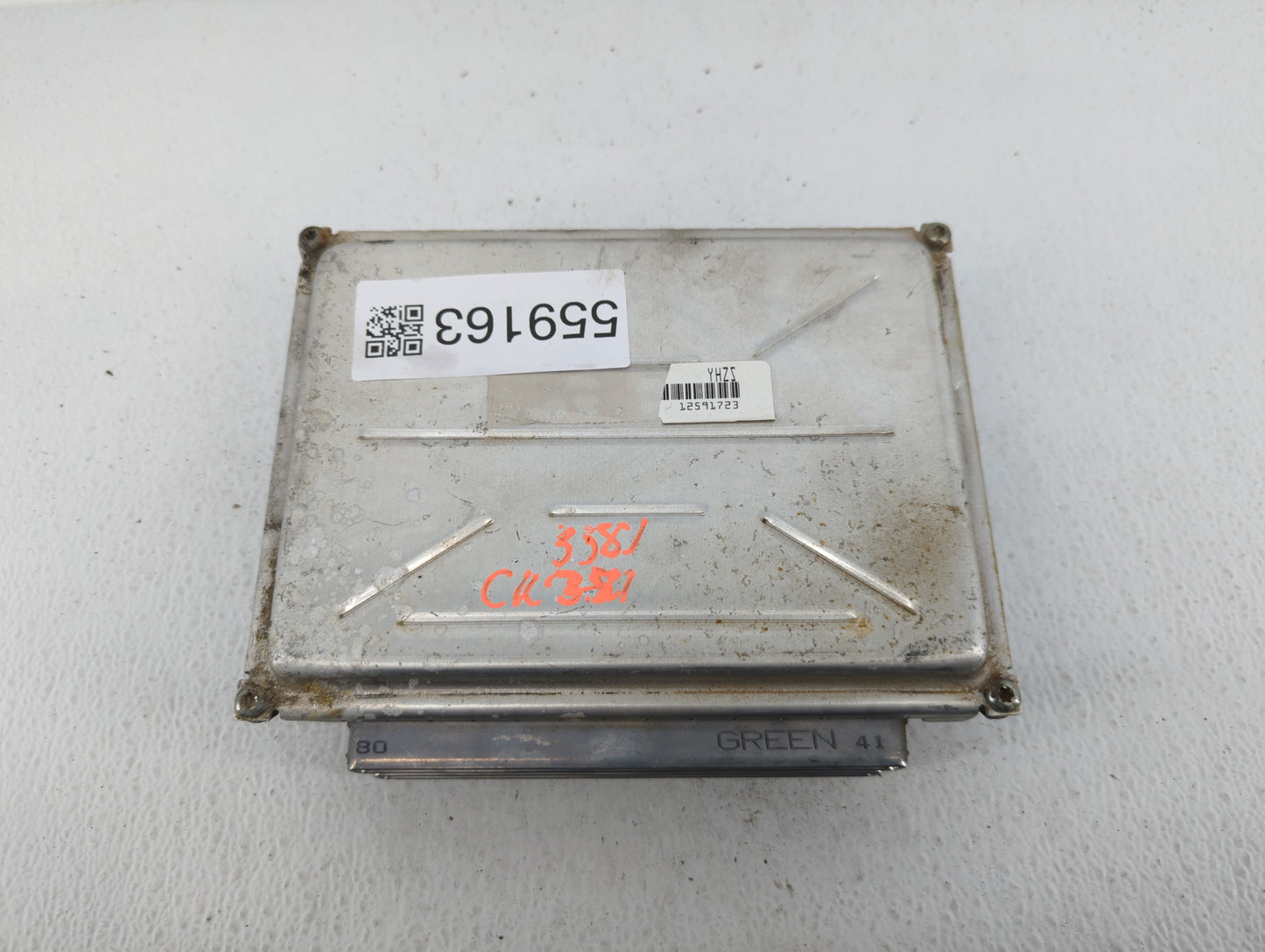 2003-2004 Chevrolet Silverado 2500 PCM Engine Control Computer ECU ECM PCU OEM P/N:12591723 Fits Fits 2003 2004 2005 2006 20
