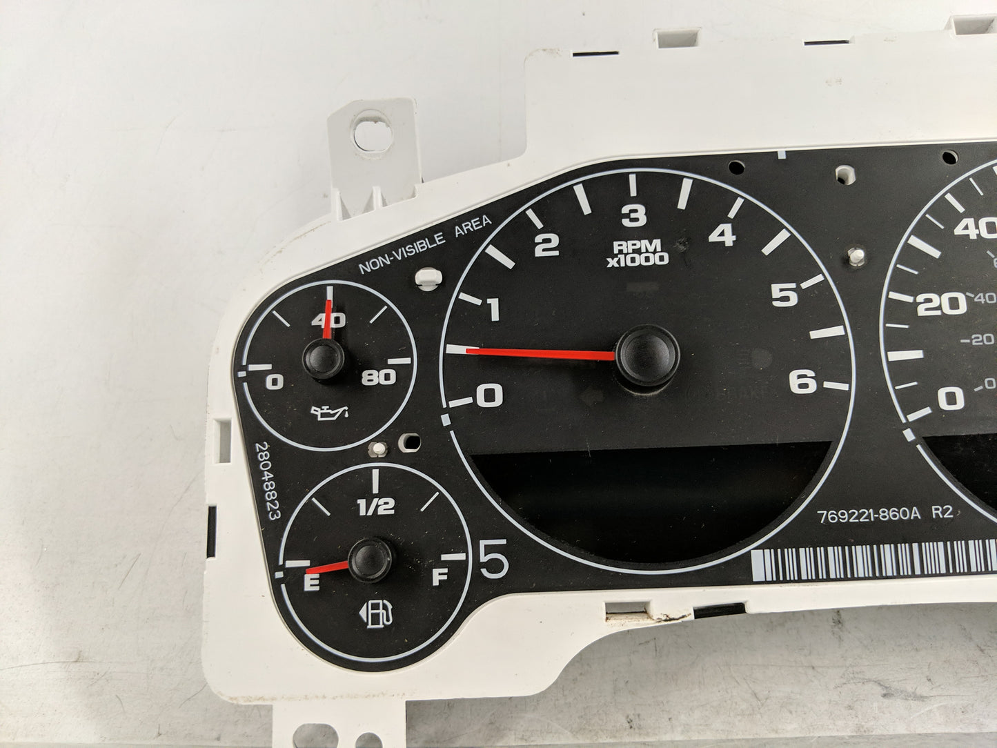 2007 Chevrolet Silverado 2500 Hd Instrument Cluster Speedometer Gauges Fits Fits 2008 2009 2010 2011 2012 2013 OEM Used Auto