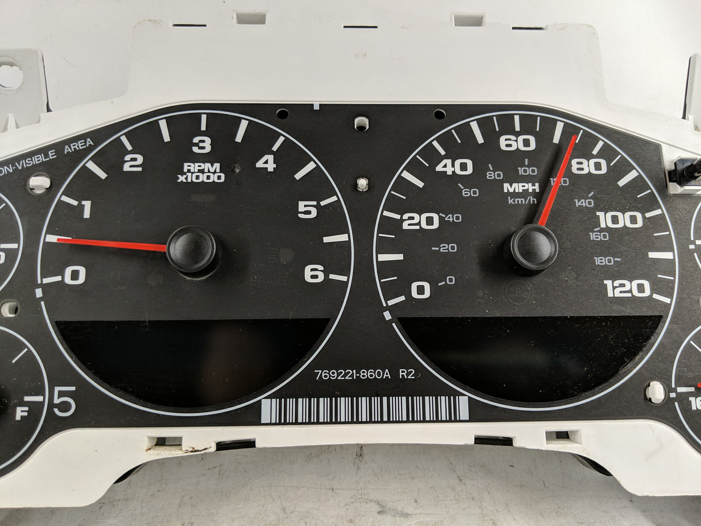 2007 Chevrolet Silverado 2500 Hd Instrument Cluster Speedometer Gauges Fits Fits 2008 2009 2010 2011 2012 2013 OEM Used Auto