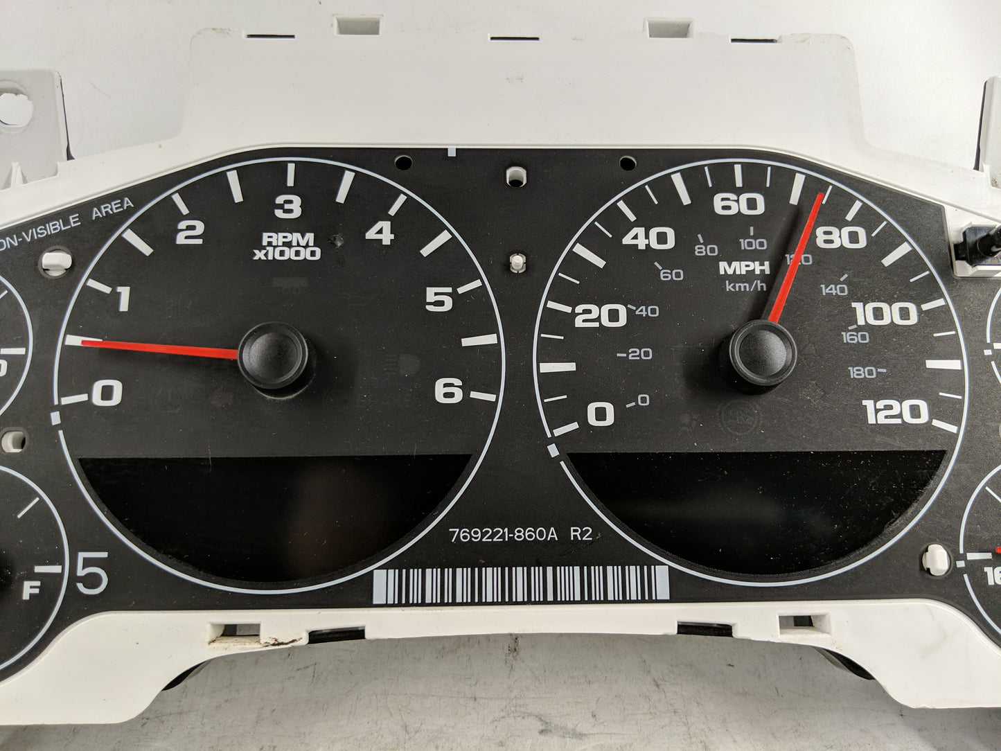 2007 Chevrolet Silverado 2500 Hd Instrument Cluster Speedometer Gauges Fits Fits 2008 2009 2010 2011 2012 2013 OEM Used Auto