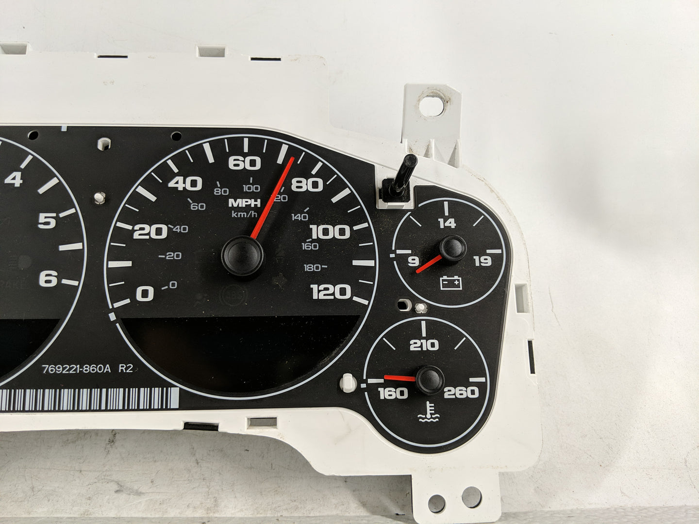 2007 Chevrolet Silverado 2500 Hd Instrument Cluster Speedometer Gauges Fits Fits 2008 2009 2010 2011 2012 2013 OEM Used Auto