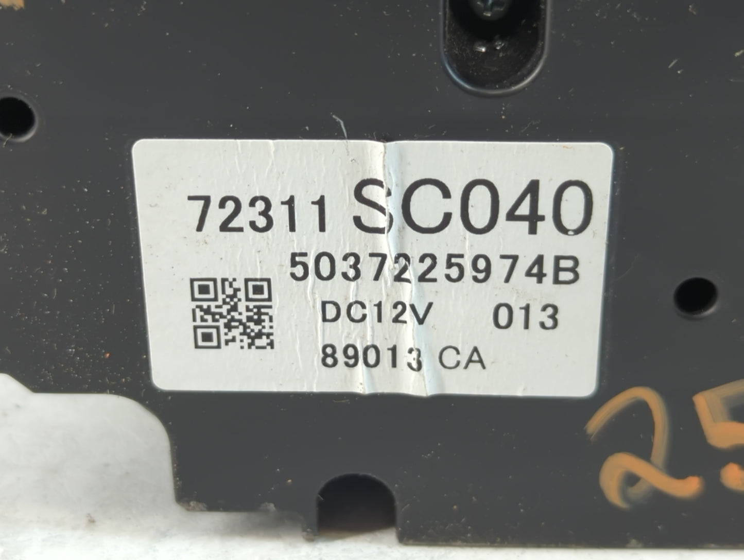 2007-2009 Chevrolet Suburban 1500 Climate Control Module Temperature AC/Heater Replacement P/N:5037225974B 72311SC040 Fits O