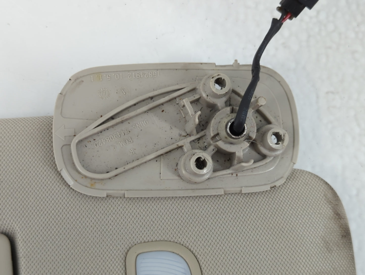 2007-2014 Chevrolet Suburban 1500 Sun Visor Shade Replacement Passenger Right Mirror Fits OEM Used Auto Parts - Oemusedautop