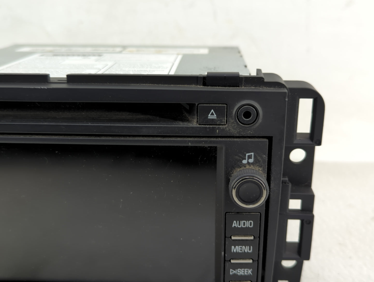 2007-2008 Chevrolet Tahoe Radio AM FM Cd Player Receiver Replacement P/N:15882766 Fits Fits 2007 2008 OEM Used Auto Parts - 