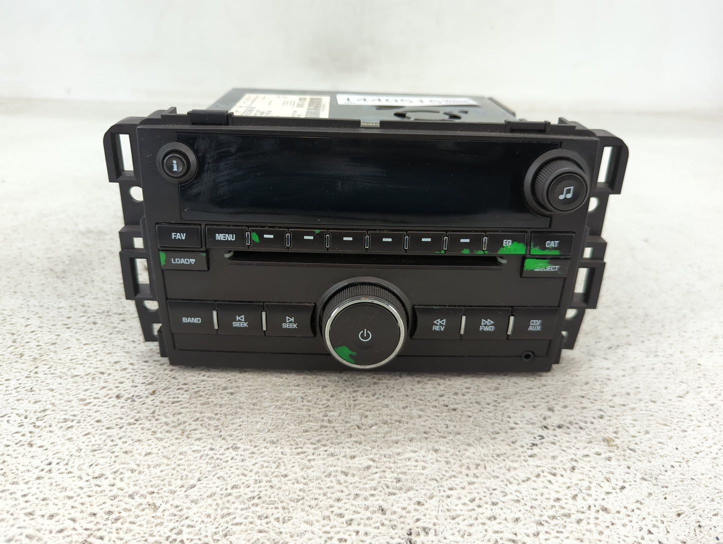 2007-2014 Chevrolet Tahoe Radio AM FM Cd Player Receiver Replacement P/N:25782842 Fits OEM Used Auto Parts - Oemusedautopart