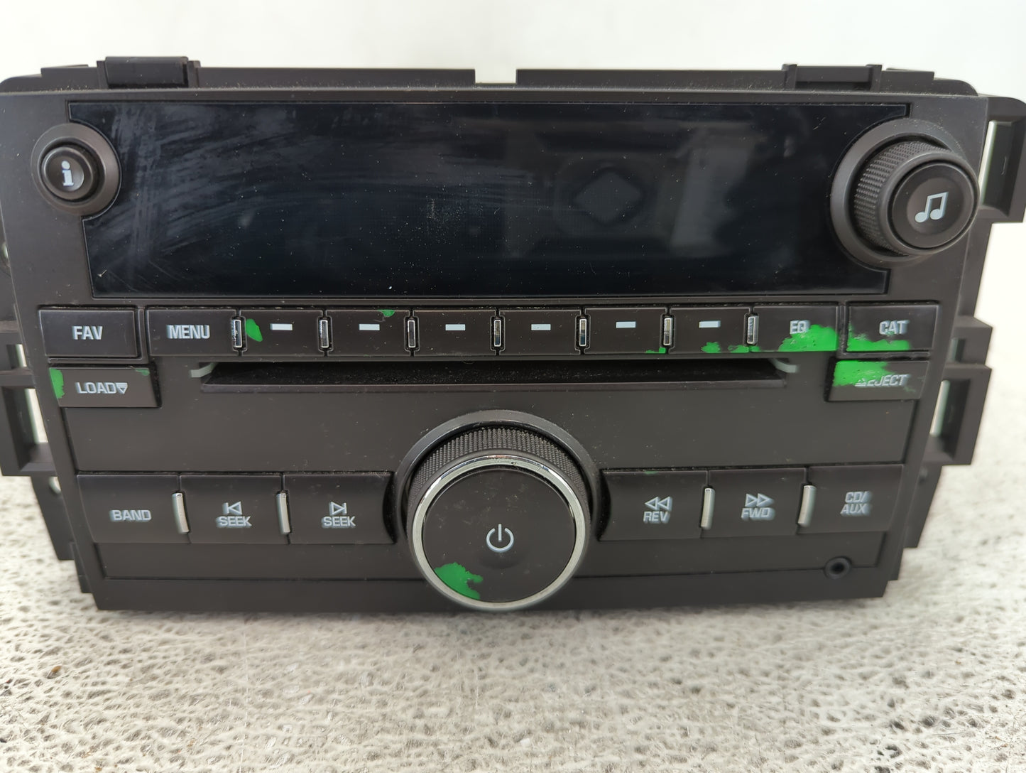 2007-2014 Chevrolet Tahoe Radio AM FM Cd Player Receiver Replacement P/N:25782842 Fits OEM Used Auto Parts - Oemusedautopart