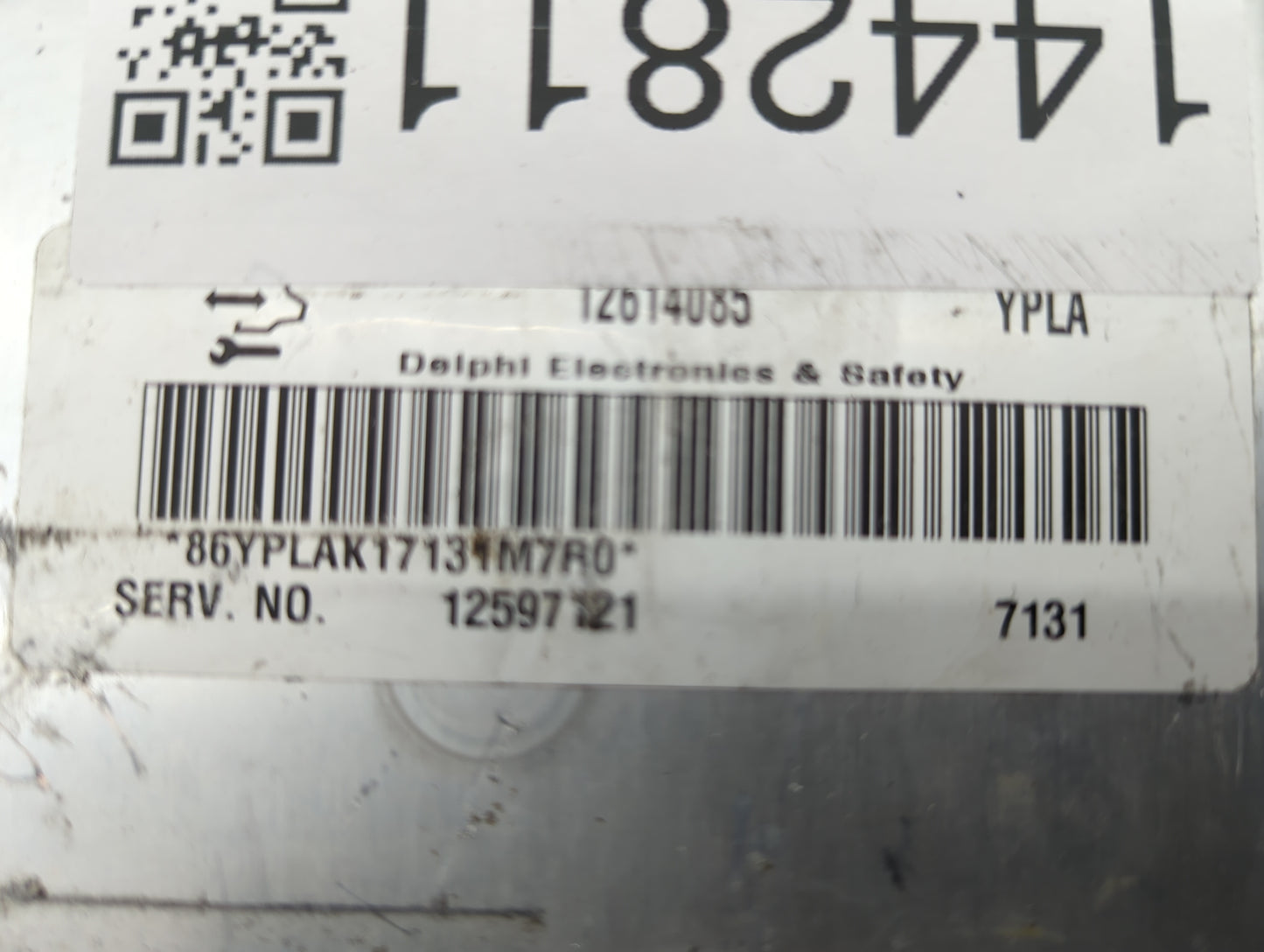 2007 Chevrolet Tahoe PCM Engine Control Computer ECU ECM PCU OEM P/N:12597121 12614085 Fits Fits 2006 2008 OEM Used Auto Par