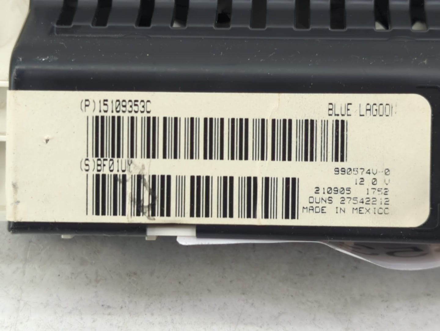 2007-2014 Chevrolet Tahoe Climate Control Module Temperature AC/Heater Replacement P/N:15109353C Fits OEM Used Auto Parts - 