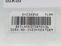 2007-2009 Chevrolet Tahoe Body Control Module Bcm Inner Cabin Fuse Box - Oemusedautoparts1.com