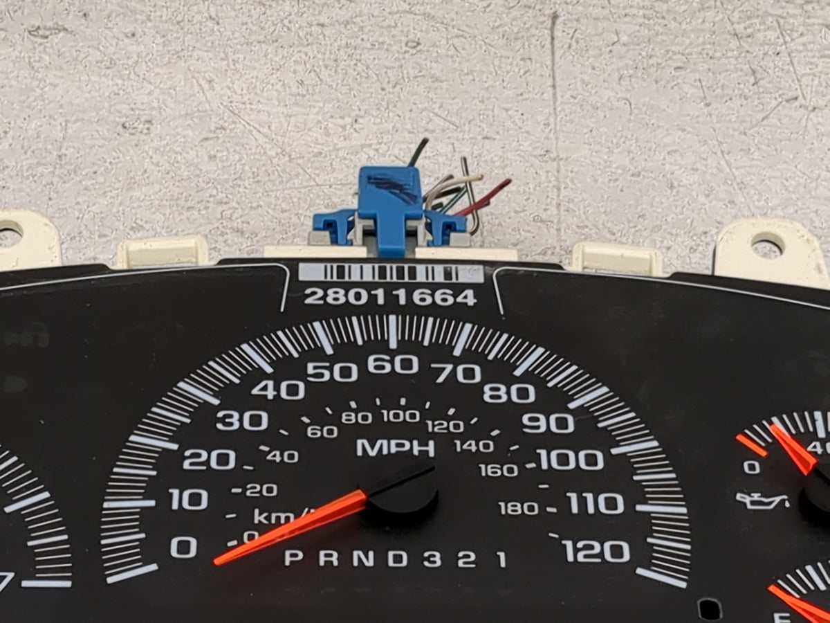 2006-2009 Chevrolet Trailblazer Instrument Cluster Speedometer Gauges P/N:15298119 28037764 Miles:158K Fits OEM Used Auto Pa