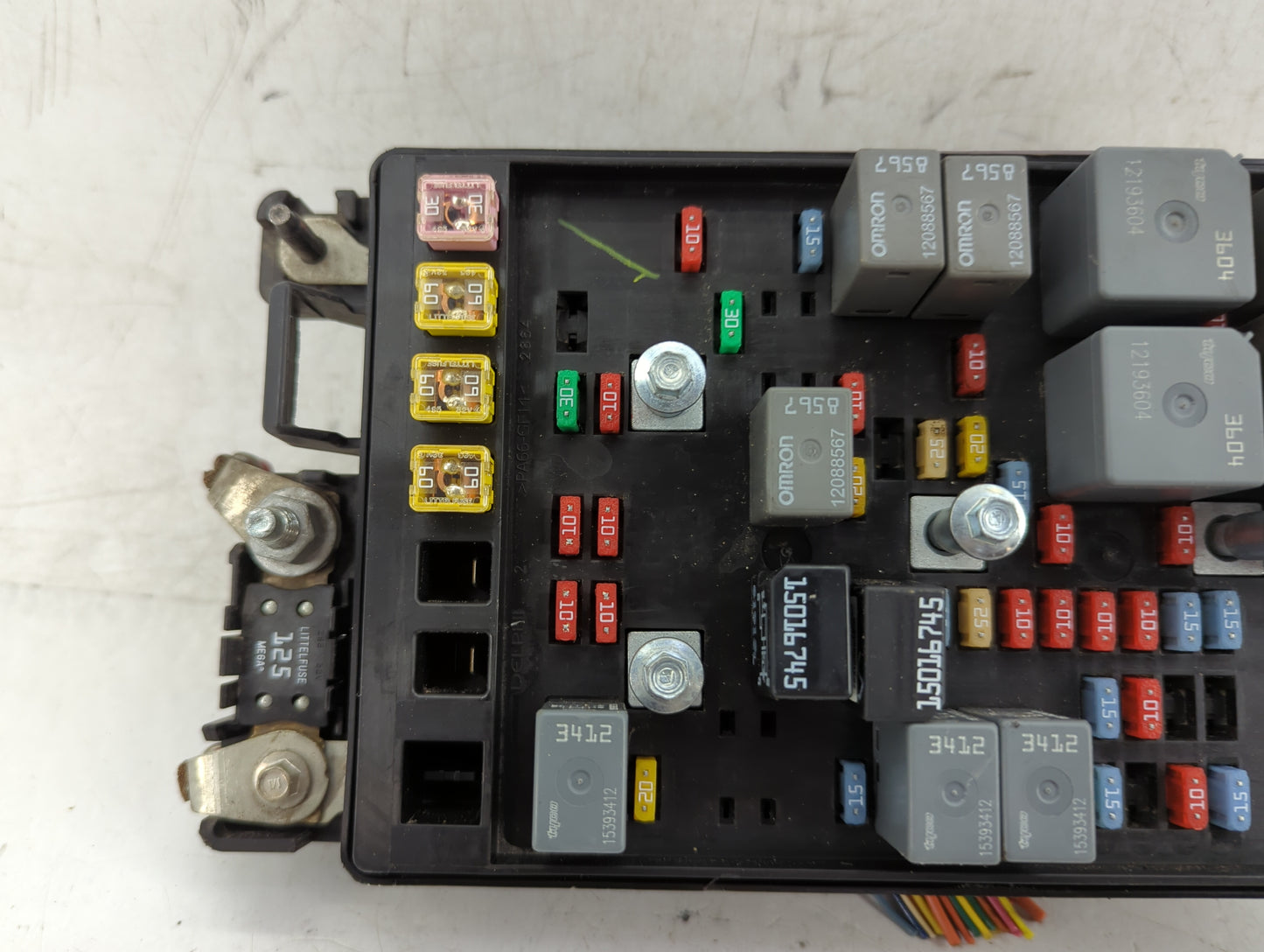 2007 Chevrolet Trailblazer Fusebox Fuse Box Panel Relay Module Fits OEM Used Auto Parts - Oemusedautoparts1.com