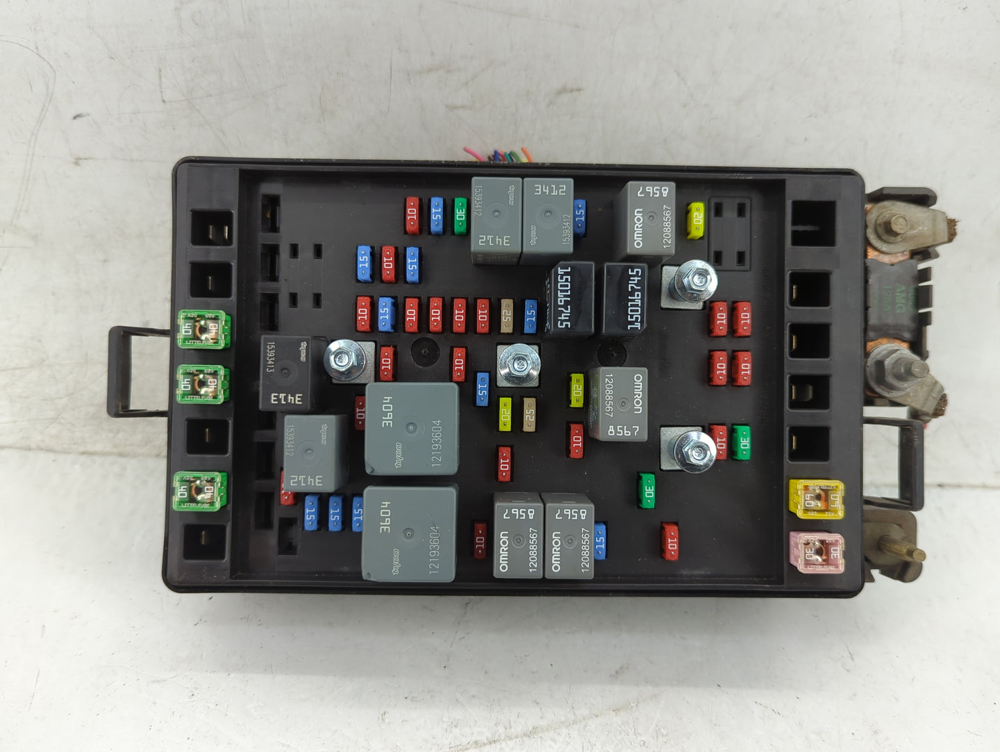 2007 Chevrolet Trailblazer Fusebox Fuse Box Panel Relay Module Fits OEM Used Auto Parts - Oemusedautoparts1.com