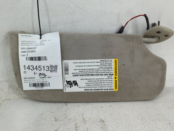 compare product 2007 Chevrolet Trailblazer Sun Visor Shade Replacement Driver Left Mirror Fits OEM Used Auto Parts