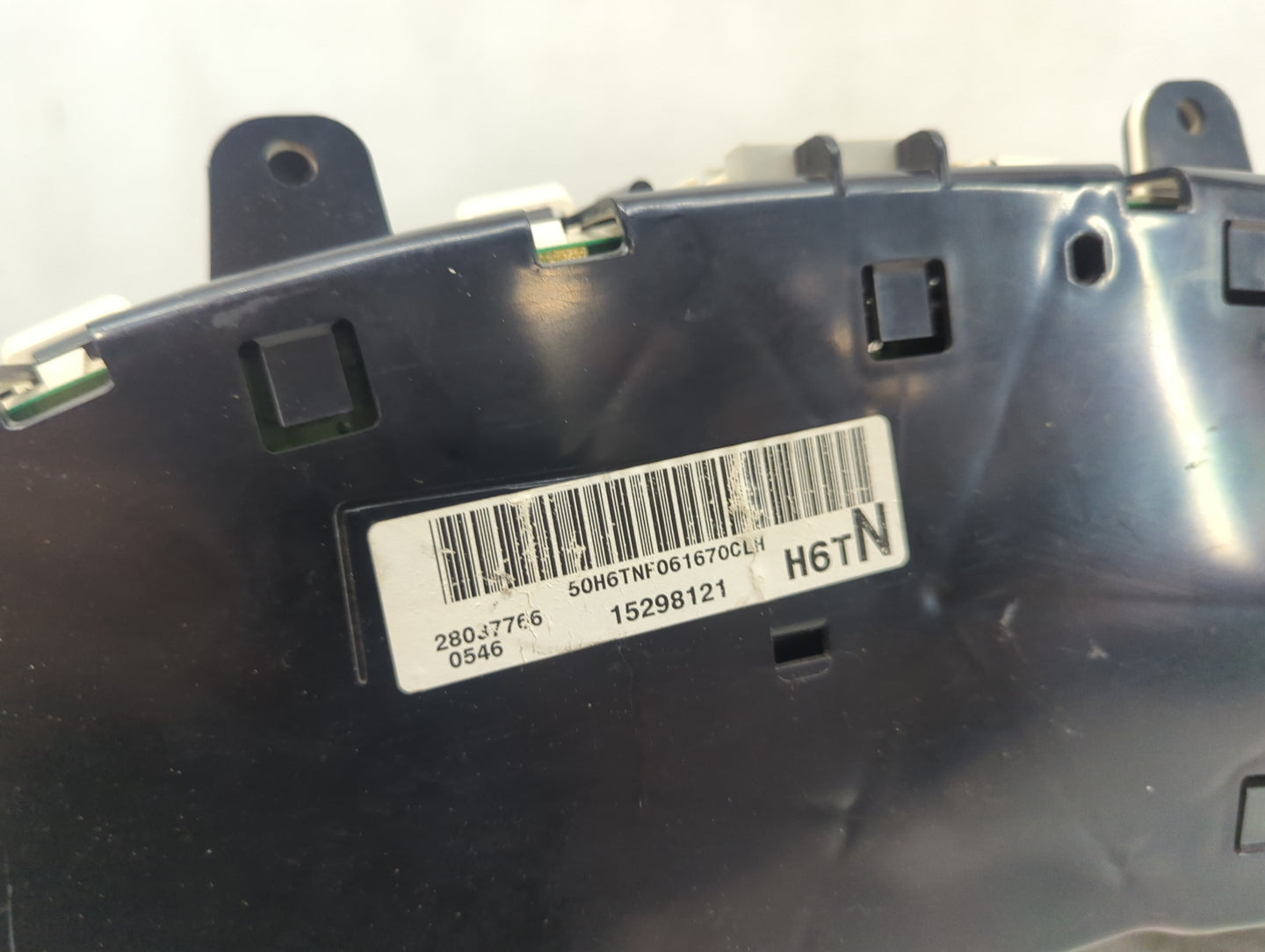 2006-2009 Chevrolet Trailblazer Instrument Cluster Speedometer Gauges P/N:28037766 15298121 Miles:123K Fits OEM Used Auto Pa