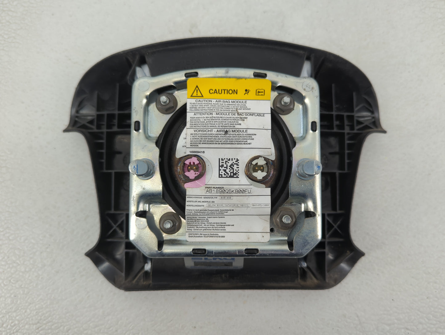 2006-2009 Chevrolet Trailblazer Air Bag Passenger Right Dashboard Oem - Oemusedautoparts1.com