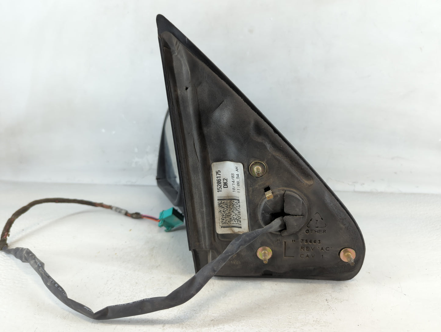 2006-2009 Chevrolet Trailblazer Driver Side View Mirror - Left Door Mirror OEM Used - Oemusedautoparts1.com