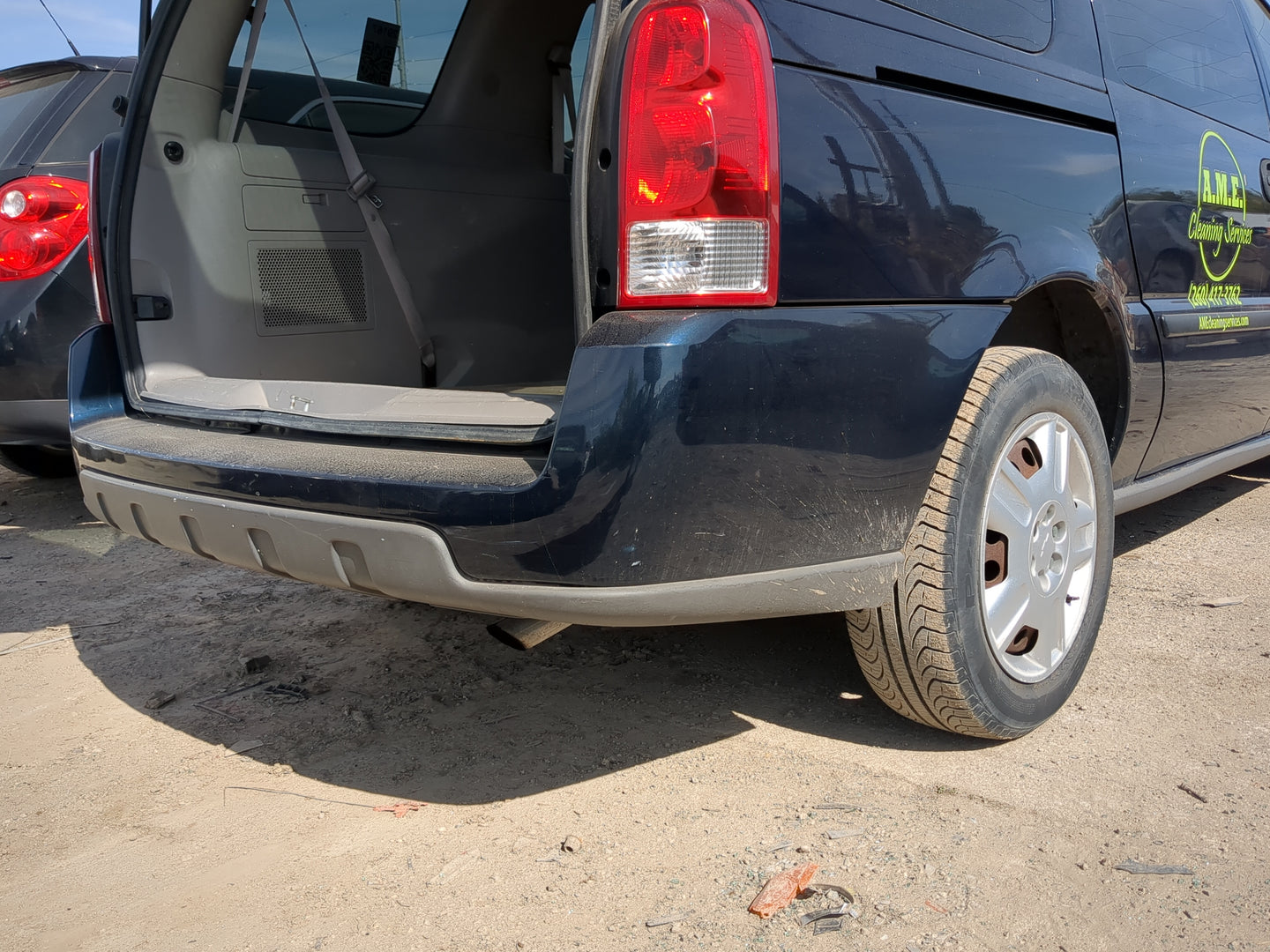 2005-2009 Chevrolet Uplander Rear Bumper Assembly Oem - Oemusedautoparts1.com