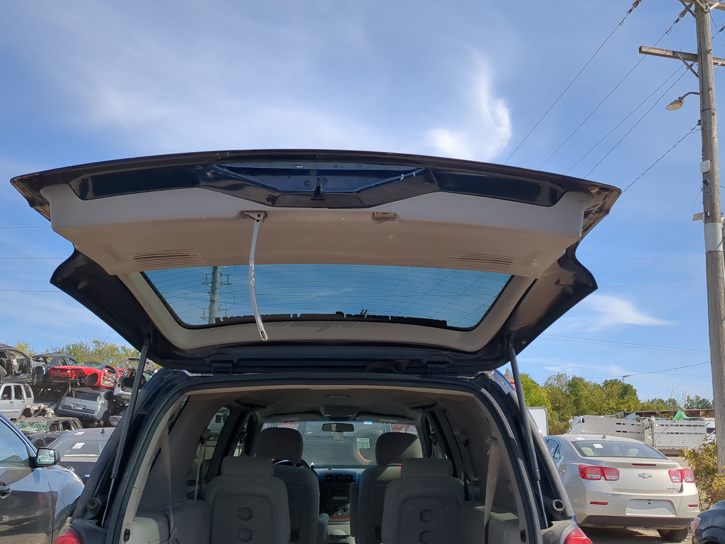 2005-2009 Chevrolet Uplander Trunk/decklid/hatch/tailgate Oem - Oemusedautoparts1.com