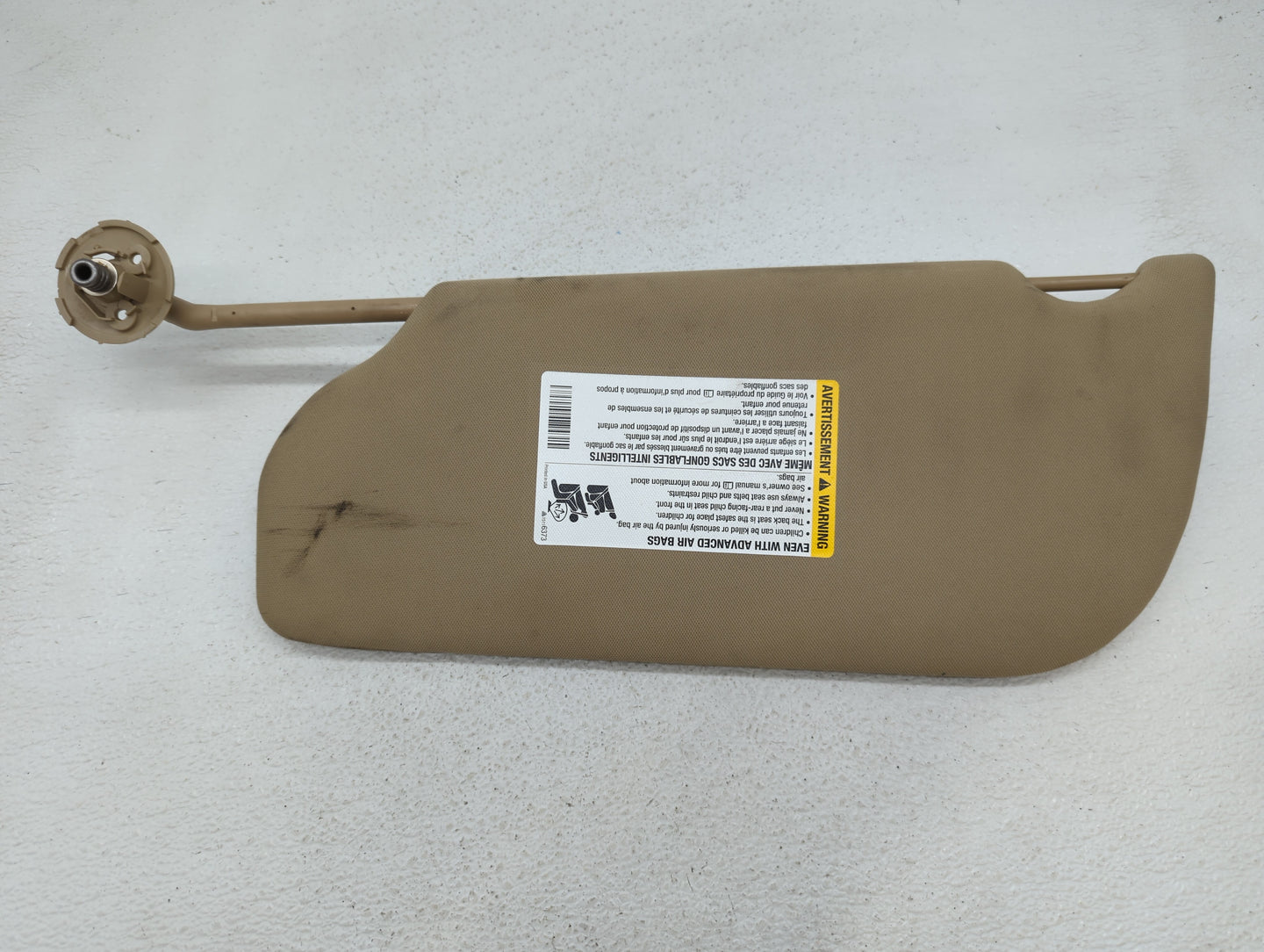 2005-2009 Chevrolet Uplander Sun Visor Shade Replacement Driver Left Mirror Fits Fits 2005 2006 2007 2008 2009 OEM Used Auto