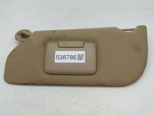 2005-2009 Chevrolet Uplander Sun Visor Shade Replacement Passenger Right Mirror Fits Fits 2005 2006 2007 2008 2009 OEM Used Auto Parts
