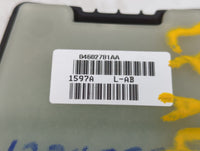 2006-2010 Chrysler 300 Master Power Window Switch Replacement Driver Side Left P/N:04602781AA Fits OEM Used Auto Parts - Oem