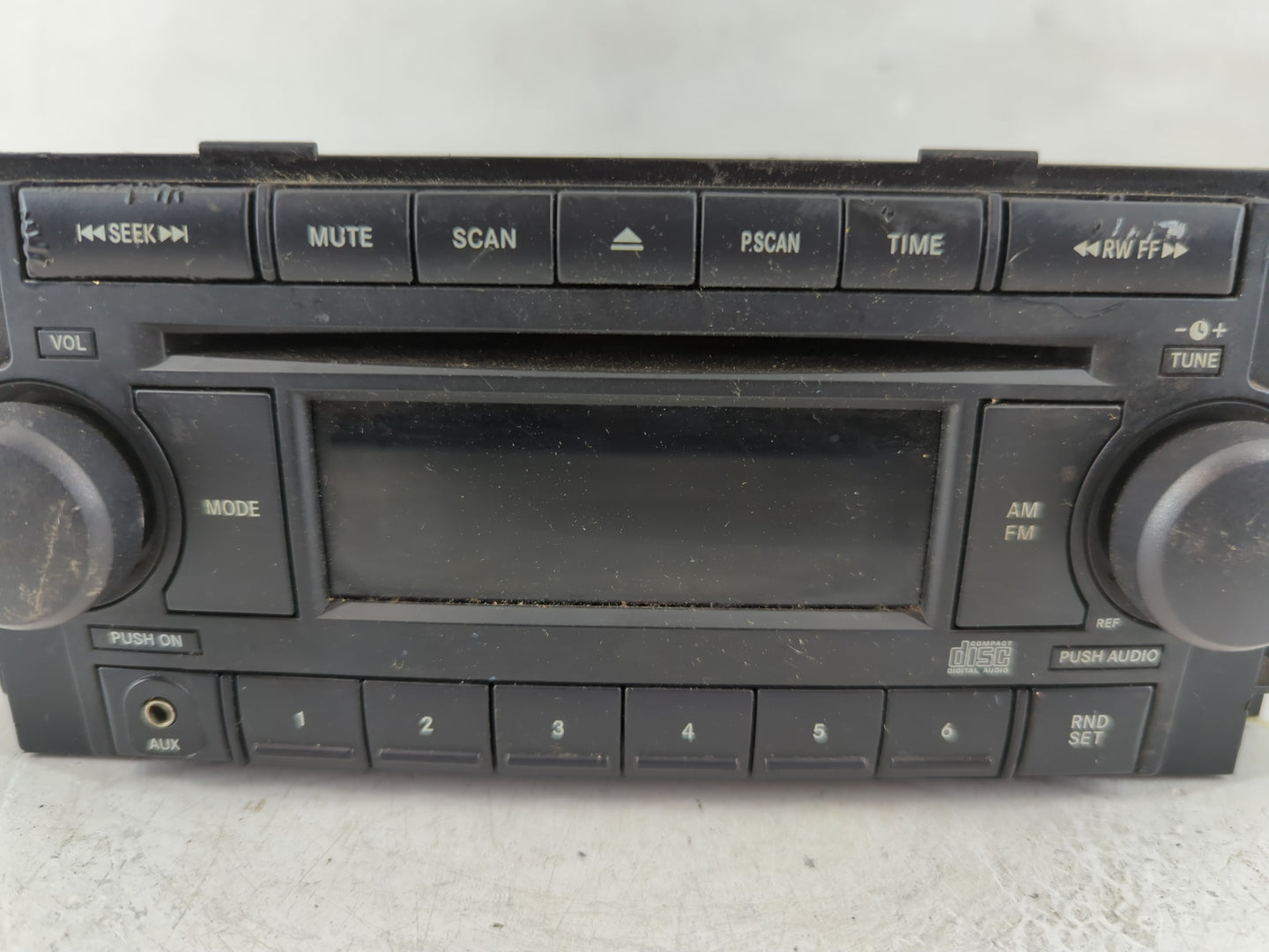2007 Chrysler 300 Radio AM FM Cd Player Receiver Replacement P/N:P05064173AE Fits Fits 2005 2006 OEM Used Auto Parts - Oemus