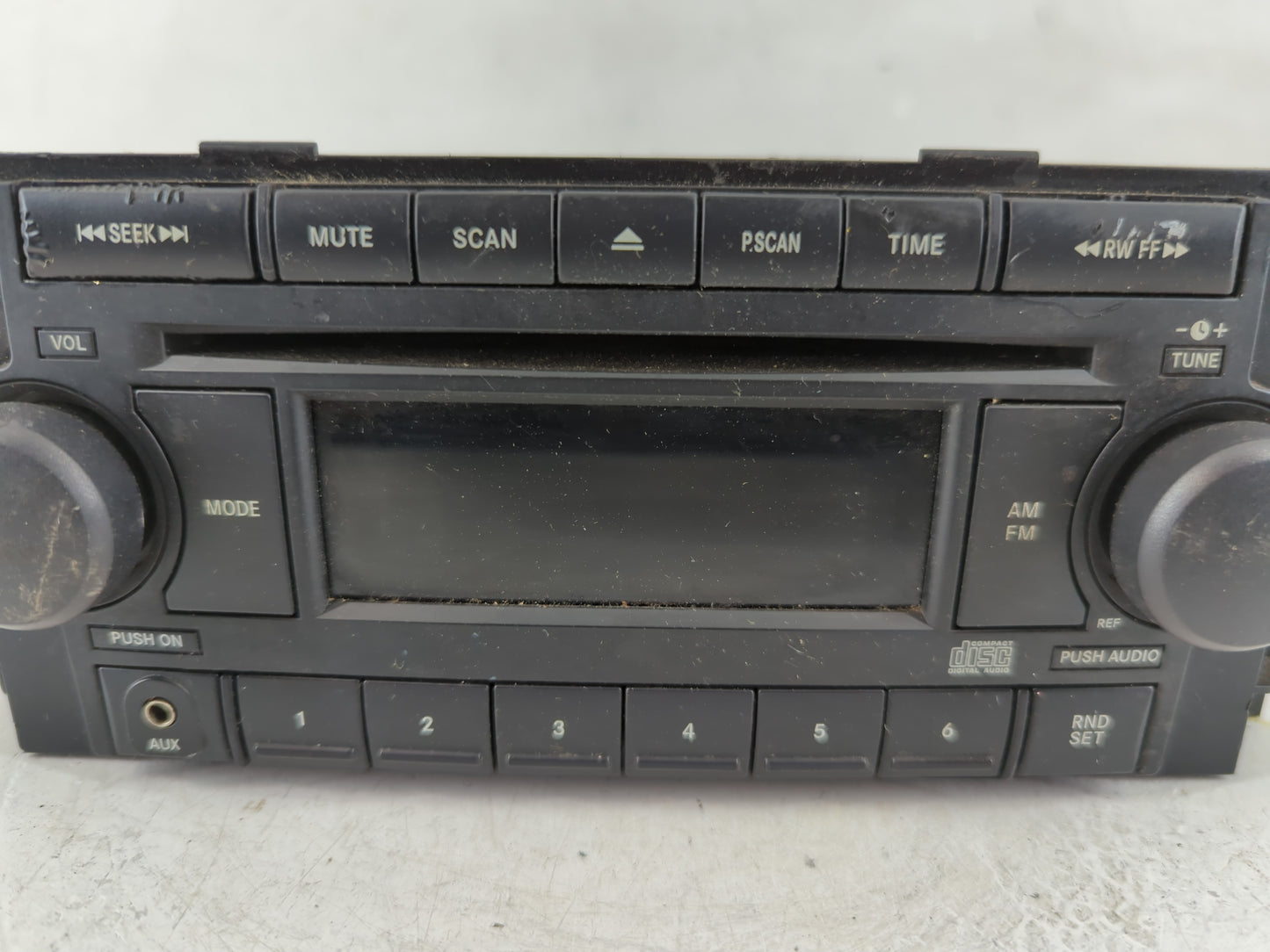 2007 Chrysler 300 Radio AM FM Cd Player Receiver Replacement P/N:P05064173AE Fits Fits 2005 2006 OEM Used Auto Parts - Oemus