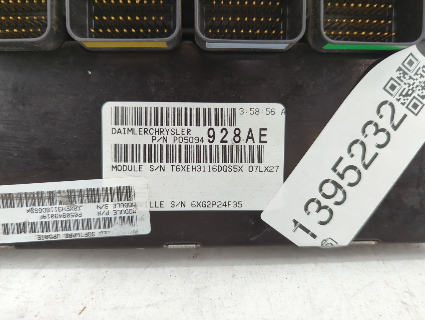 2007 Chrysler 300 PCM Engine Control Computer ECU ECM PCU OEM P/N:05094928AE Fits OEM Used Auto Parts - Oemusedautoparts1.co