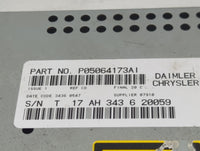 2005-2007 Chrysler 300 Radio AM FM Cd Player Receiver Replacement P/N:P05064173AI Fits Fits 2005 2006 2007 2008 2009 OEM Use