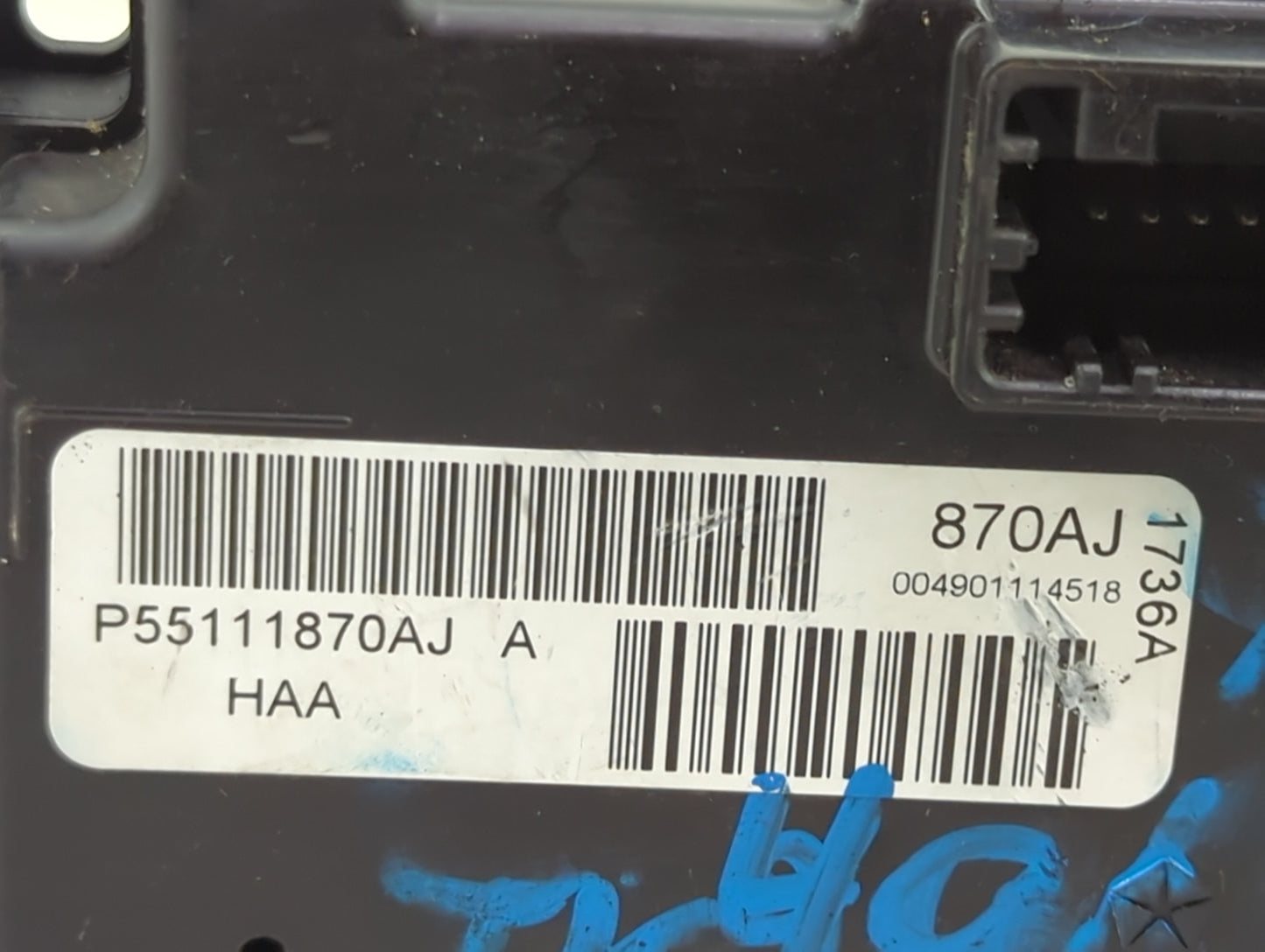 2005-2007 Chrysler 300 Climate Control Module Temperature AC/Heater Replacement P/N:P55111870AJ 004901114518 Fits OEM Used A
