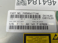 2005-2007 Chrysler 300 Radio AM FM Cd Player Receiver Replacement P/N:P05064171AK Fits Fits 2005 2006 2007 2008 2009 OEM Use