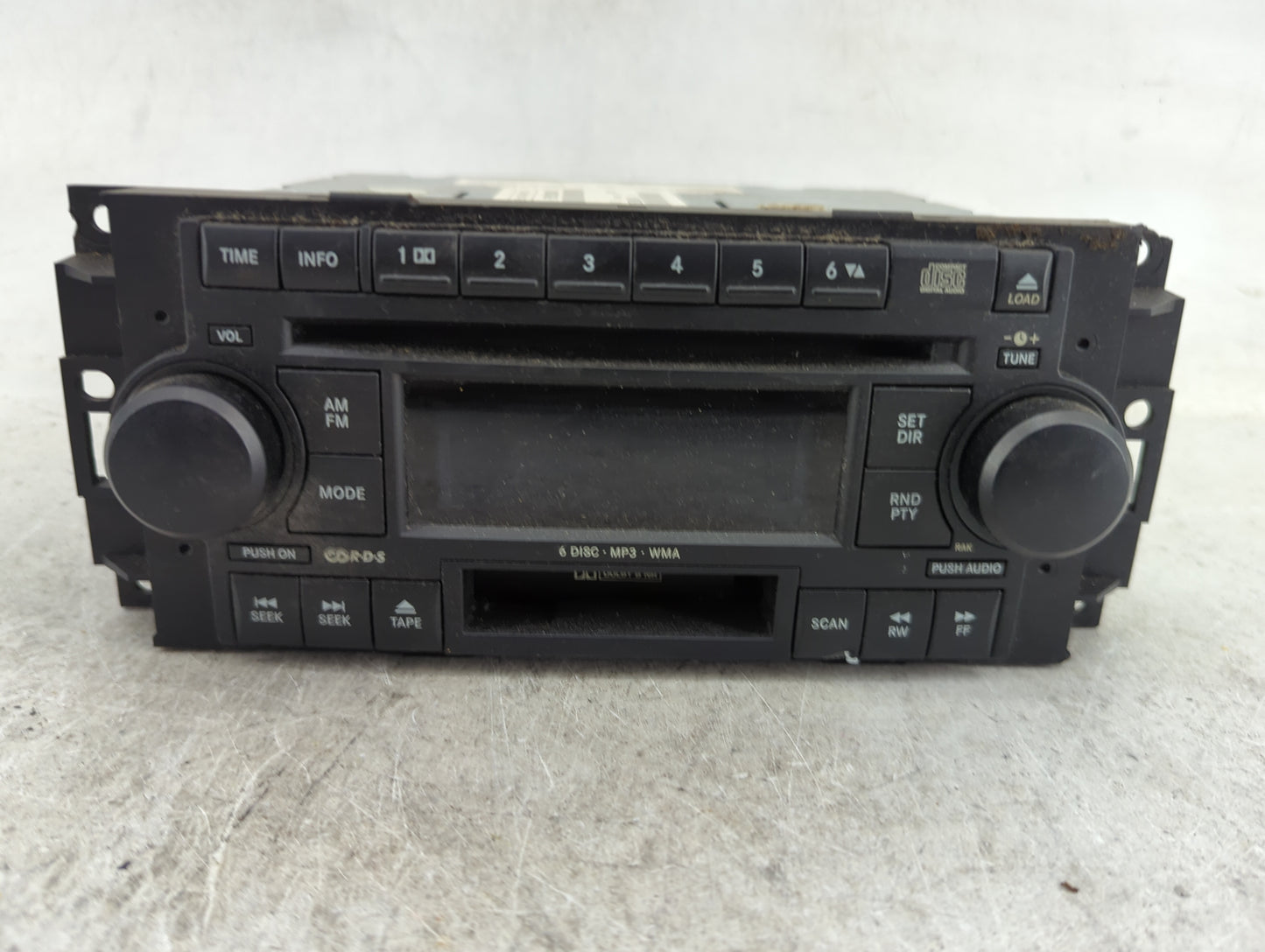2005-2007 Chrysler 300 Radio AM FM Cd Player Receiver Replacement P/N:P05091523AM TZ1AA2356Z4098 Fits OEM Used Auto Parts - 