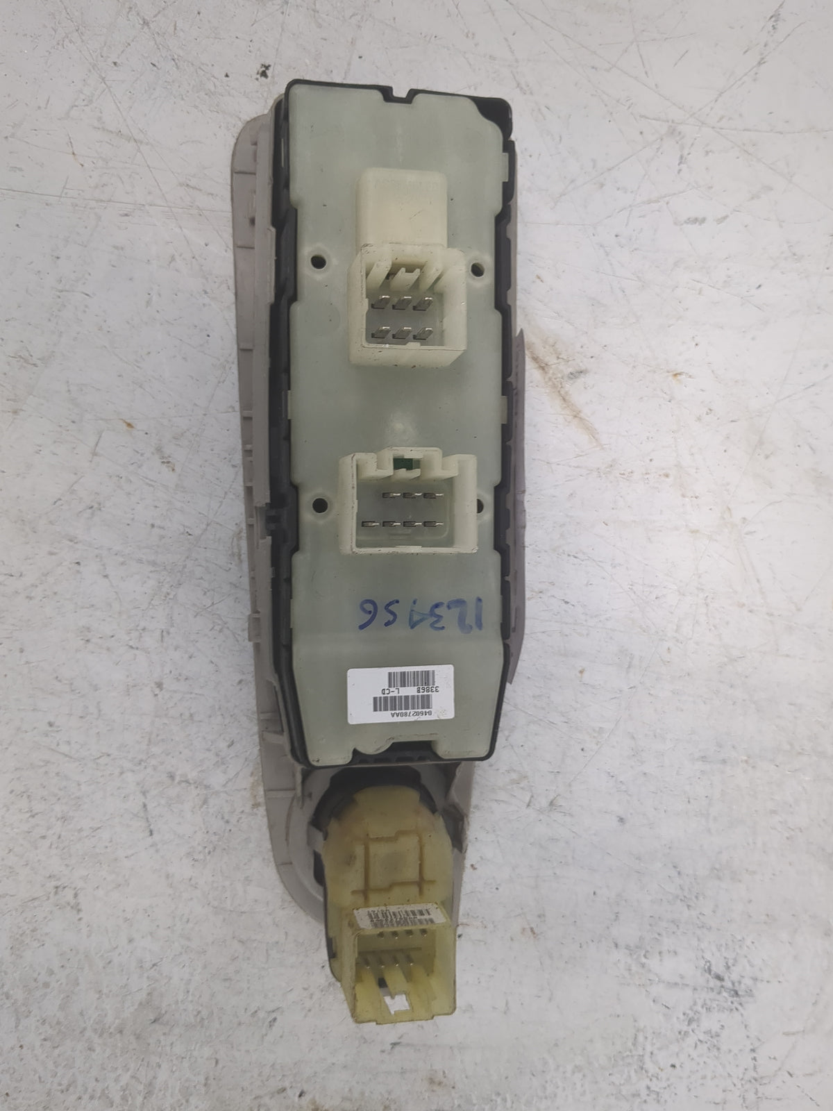 2007-2010 Chrysler 300 Master Power Window Switch Replacement Driver Side Left P/N:04602780AA Fits OEM Used Auto Parts - Oem