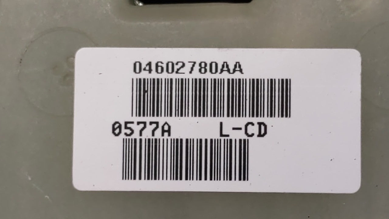 2007-2010 Chrysler 300 Master Power Window Switch Replacement Driver Side Left P/N:04602780AA 04602780AD Fits OEM Used Auto 