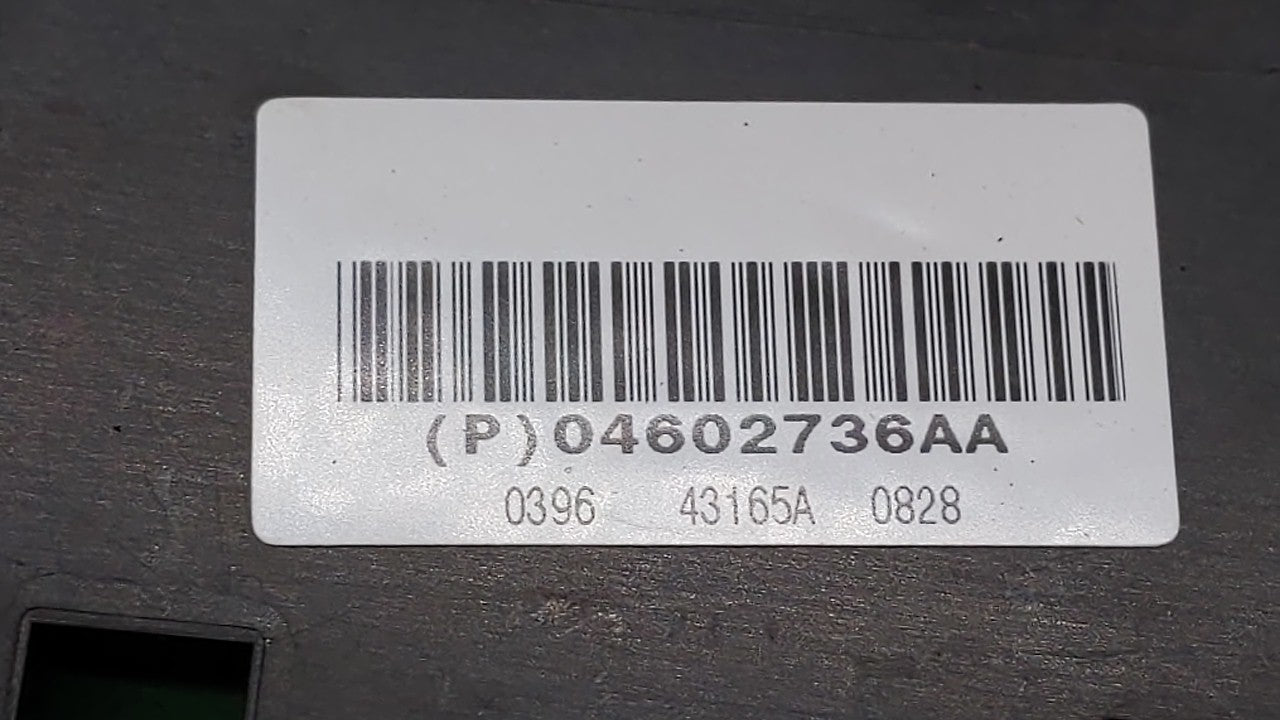 2006-2010 Chrysler 300 Master Power Window Switch Replacement Driver Side Left P/N:04602781AA 56040694AD Fits OEM Used Auto 