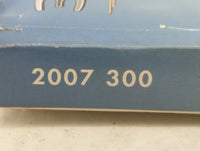 2007 Chrysler 300 Owners Manual Book Guide OEM Used Auto Parts - Oemusedautoparts1.com