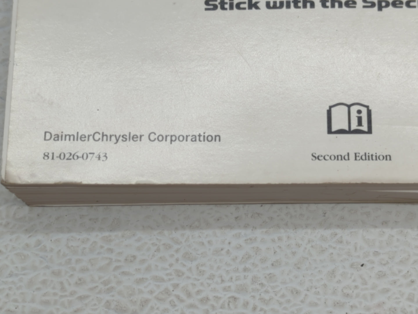 2007 Chrysler 300 Owners Manual Book Guide OEM Used Auto Parts - Oemusedautoparts1.com