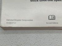 2007 Chrysler 300 Owners Manual Book Guide OEM Used Auto Parts - Oemusedautoparts1.com