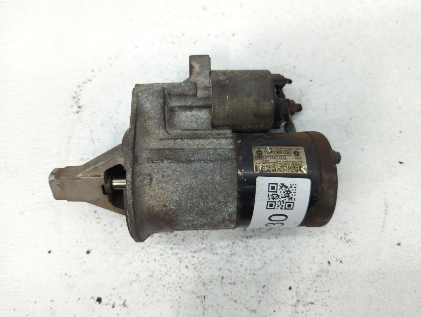 2007-2010 Chrysler 300 Car Starter Motor Solenoid OEM P/N:04801651AA Fits Fits 2007 2008 2009 2010 OEM Used Auto Parts - Oem