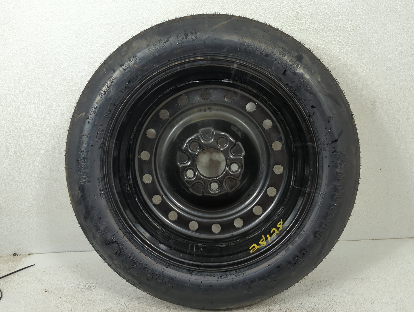 2005-2022 Chrysler 300 Spare Donut Tire Wheel Rim Oem 5036997 - Oemusedautoparts1.com