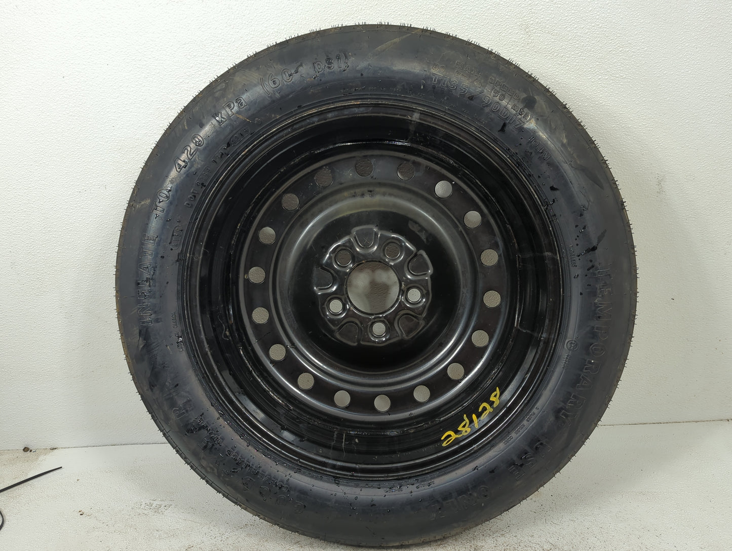 2005-2022 Chrysler 300 Spare Donut Tire Wheel Rim Oem 5036997 - Oemusedautoparts1.com