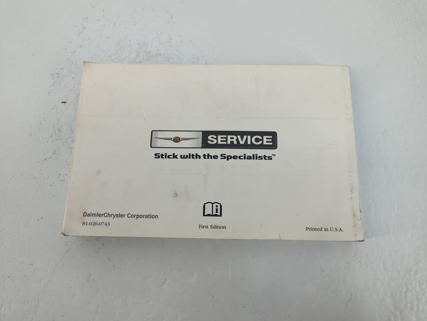 2007 Chrysler 300 Owners Manual Book Guide P/N:81-026-0743 OEM Used Auto Parts - Oemusedautoparts1.com