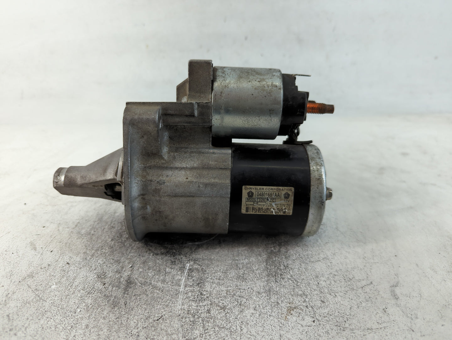 2007-2010 Chrysler 300 Car Starter Motor Solenoid OEM P/N:M000T32671ZC 04801651AA Fits Fits 2007 2008 2009 2010 OEM Used Aut
